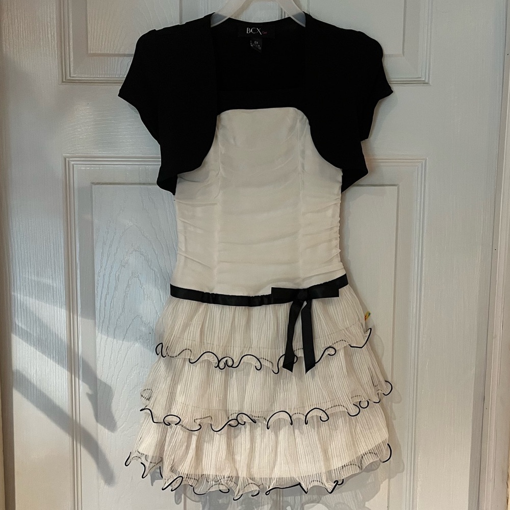 BCX Girl Black Dress